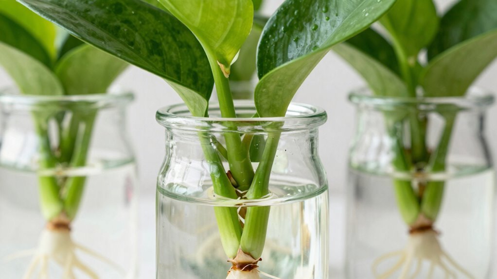 select healthy vibrant cuttings