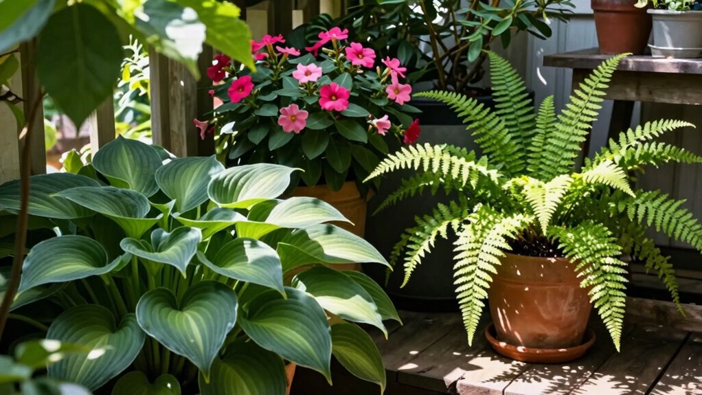 selecting shade loving balcony plants