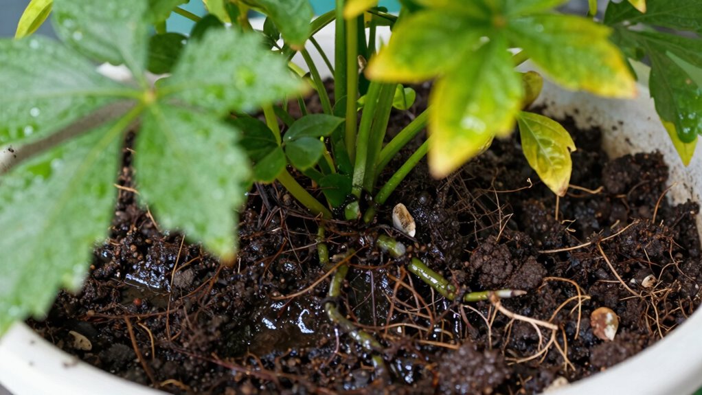 signs of poor drainage