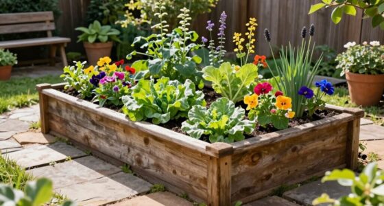 small backyard raised beds