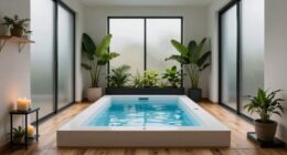 small wellness room pools