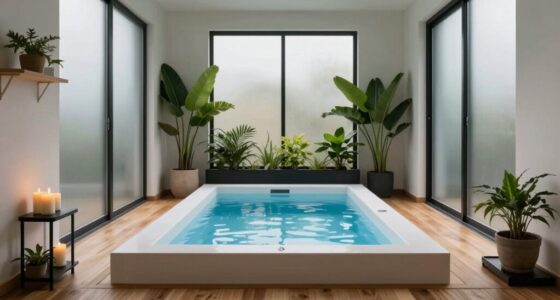 small wellness room pools