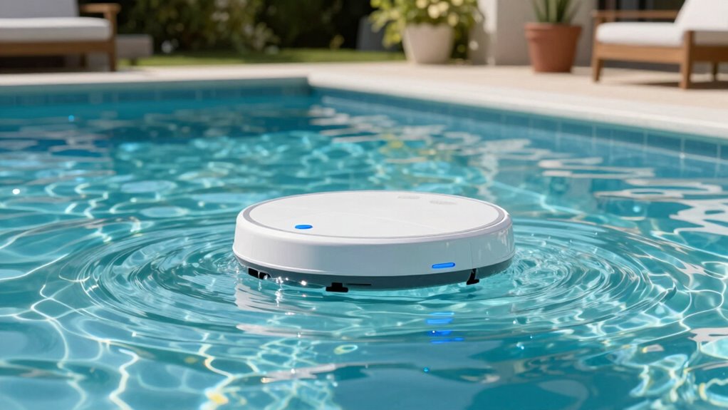 smart robotic pool cleaning