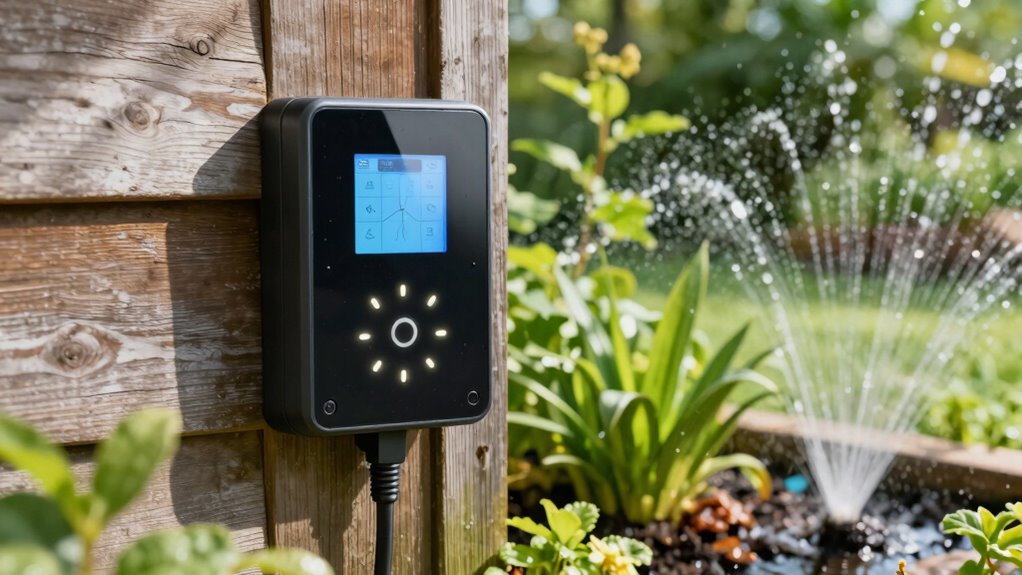 smart watering with sensors