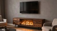 space saving fireplace entertainment centers