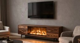 space saving fireplace entertainment centers