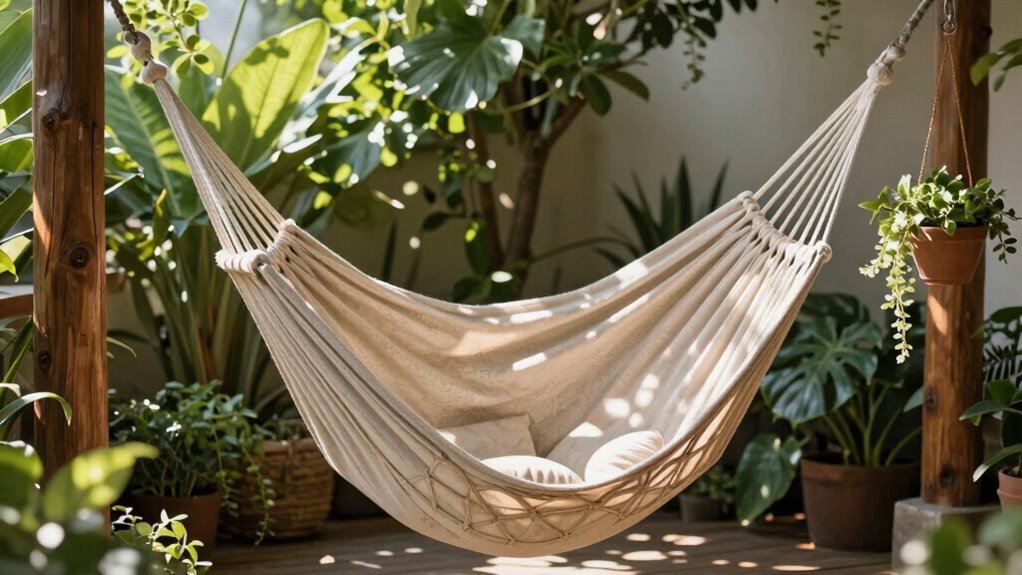 space saving outdoor relaxation solution