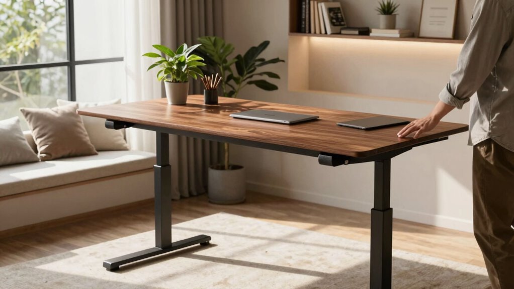 standing desks promote flexibility