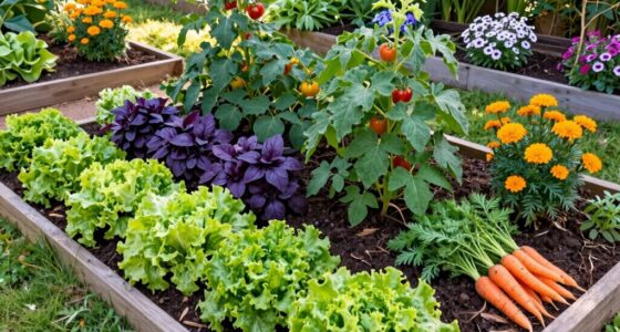 strategic small garden planting
