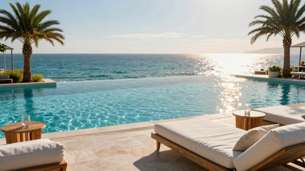 stylish durable poolside furniture
