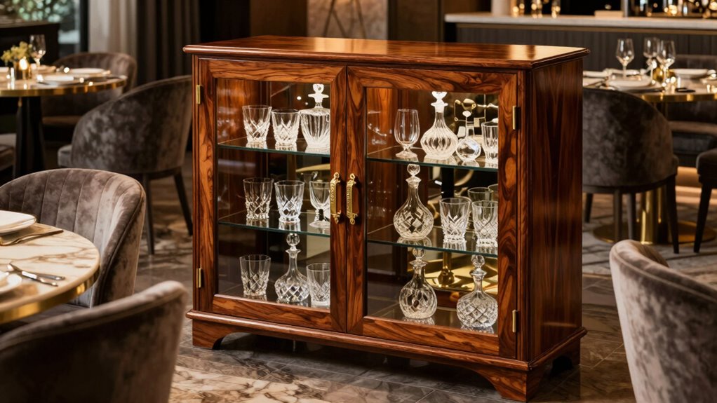 stylish personalized bar organization
