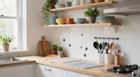 stylish rental kitchen makeover