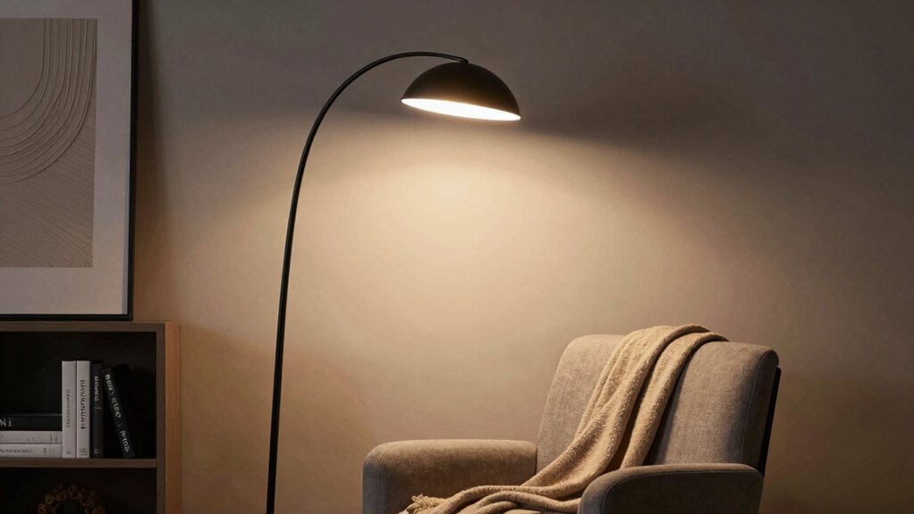 stylish space saving reading lighting