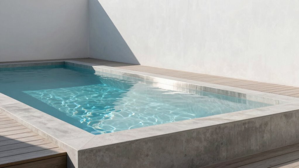 subtle minimalist material accents