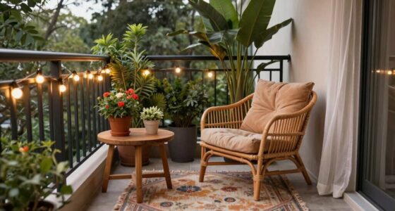 transform small balcony outdoors
