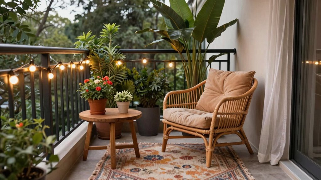 transform small balcony outdoors