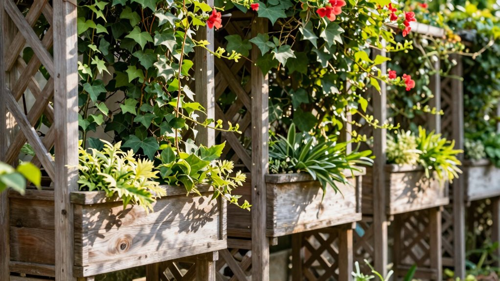 trellis for privacy greenery