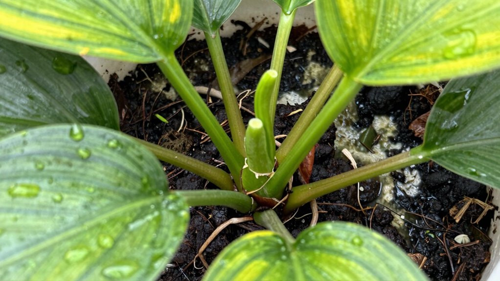 watch for wilting leaves