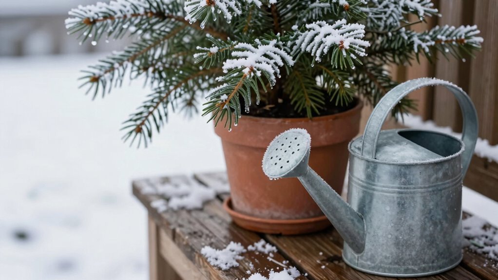 winter watering tips