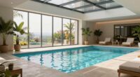 year round pool space design