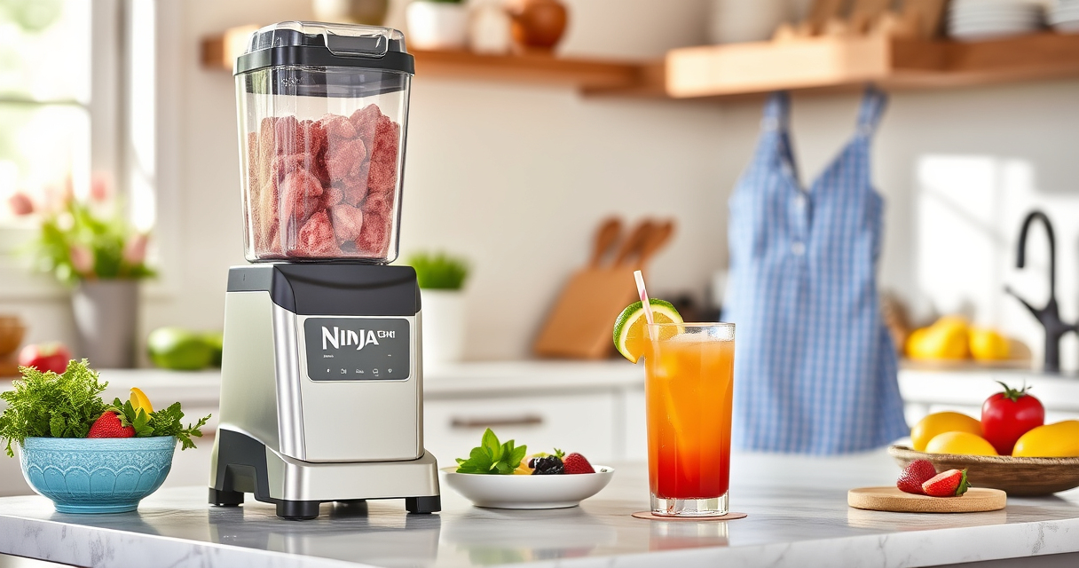 Make the Perfect Summer Frozen Drink with Ninja SLUSHi 72 oz