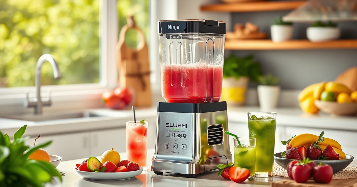 Stay Cool This Summer with the Ninja SLUSHi Frozen Drink Maker