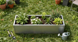 These Sleek Metal Raised Beds Can Hold Tons of Plants, Add Privacy to Patios, and Are on Sale Now for Amazon Prime Day
