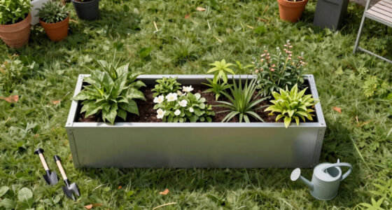 These Sleek Metal Raised Beds Can Hold Tons of Plants, Add Privacy to Patios, and Are on Sale Now for Amazon Prime Day