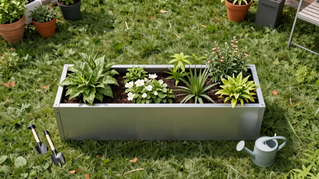 These Sleek Metal Raised Beds Can Hold Tons of Plants, Add Privacy to Patios, and Are on Sale Now for Amazon Prime Day