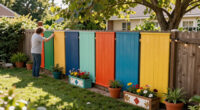 10 Dazzling DIY Ideas To Landscape Your Garden Fence And Add Style And Color To Your Yard