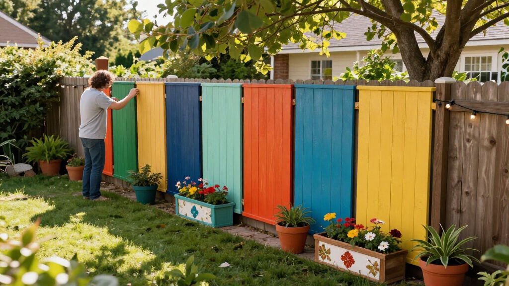 10 Dazzling DIY Ideas To Landscape Your Garden Fence And Add Style And Color To Your Yard
