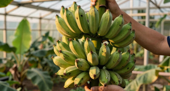 Bananas Sprout In Rayleigh Garden UK After 15 Years