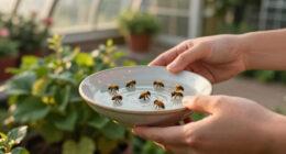 Help Bees Survive The Heat – Turn A Saucer Into A Summer Lifeline In Just Minutes