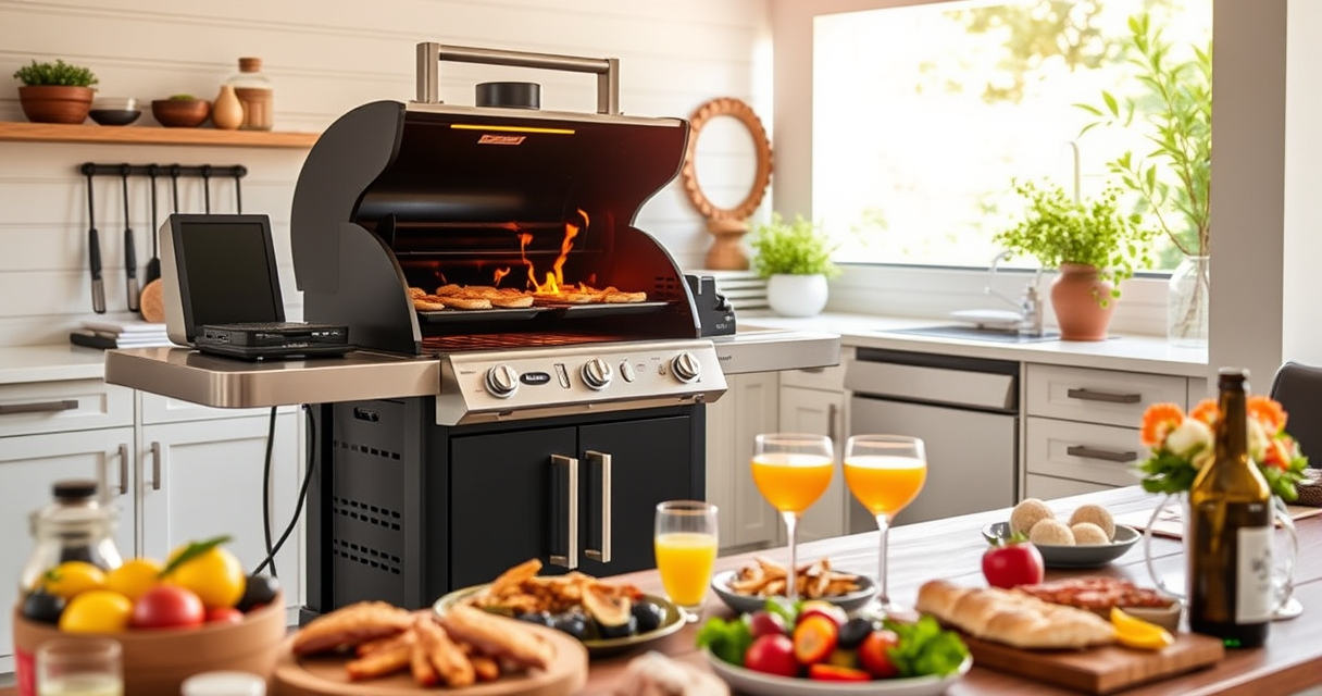 Master Summer BBQs with the Ninja OG951 Woodfire Pro Connect Grill