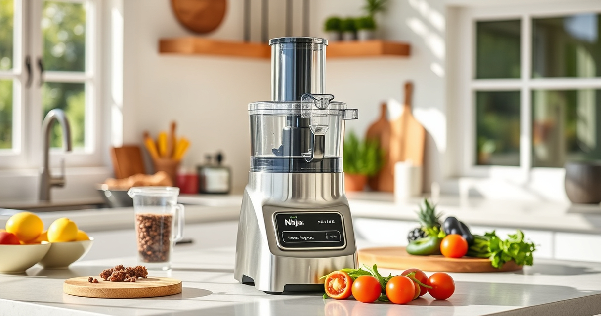 Ninja Food Processor (BN601) — Summer Kitchen Powerhouse for Fresh Recipes
