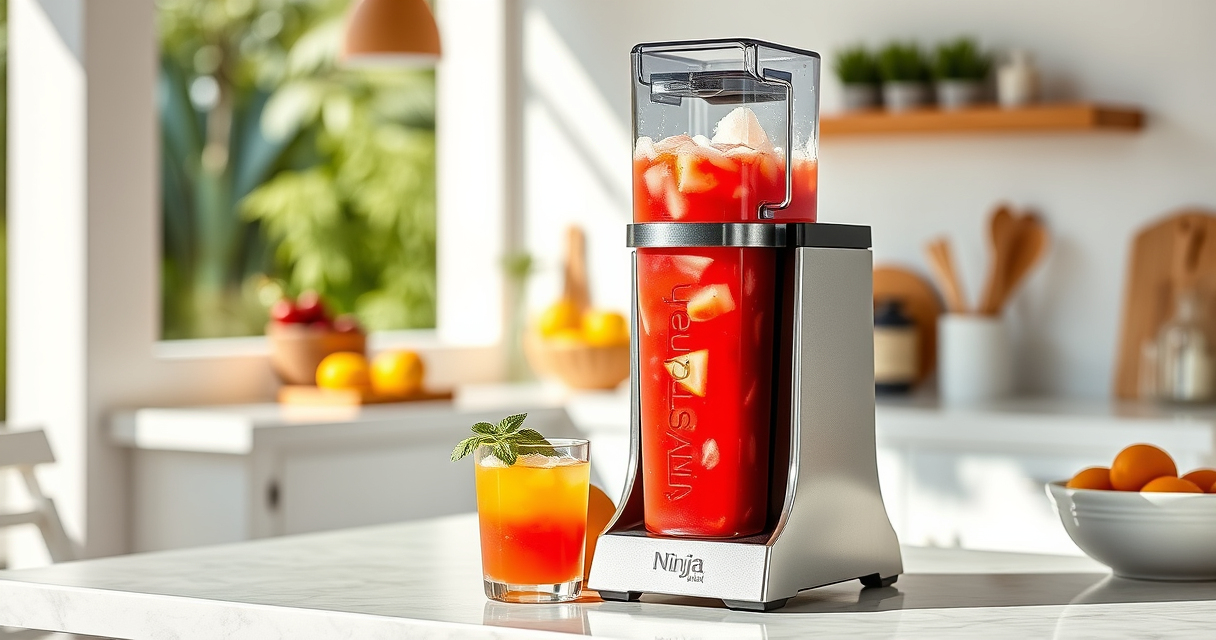 Ninja SLUSHi Frozen Drink Maker: Cool Summer Cheers for Entertaining