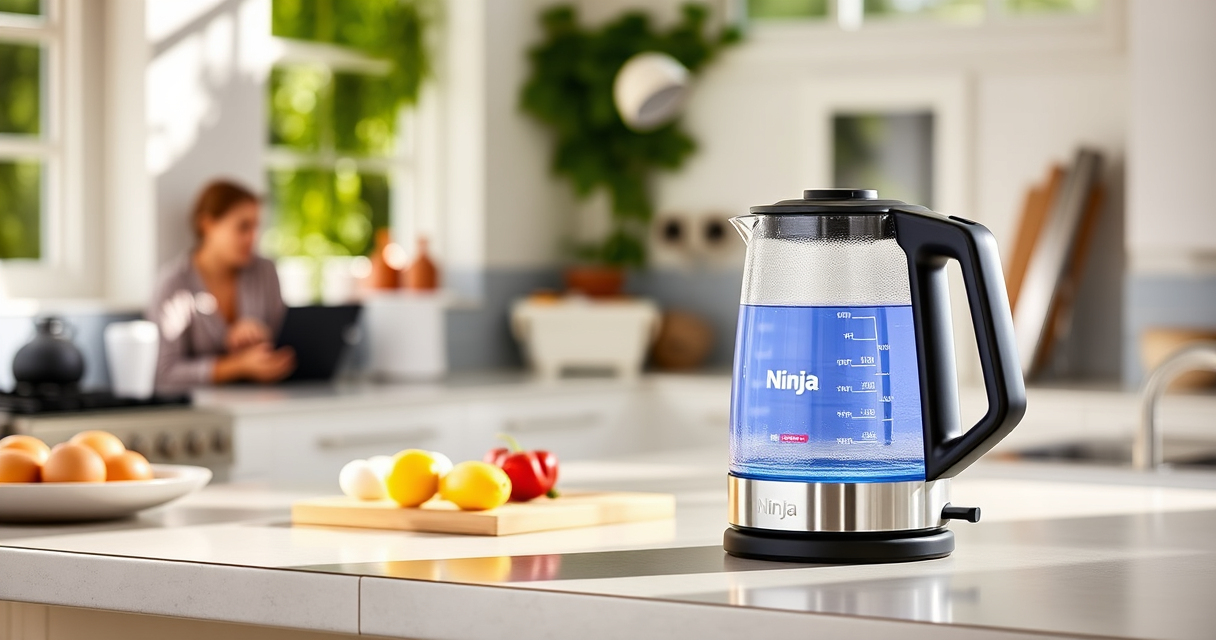 Stay Cool & Brew Perfect Iced Teas with the Ninja KT200BL Kettle