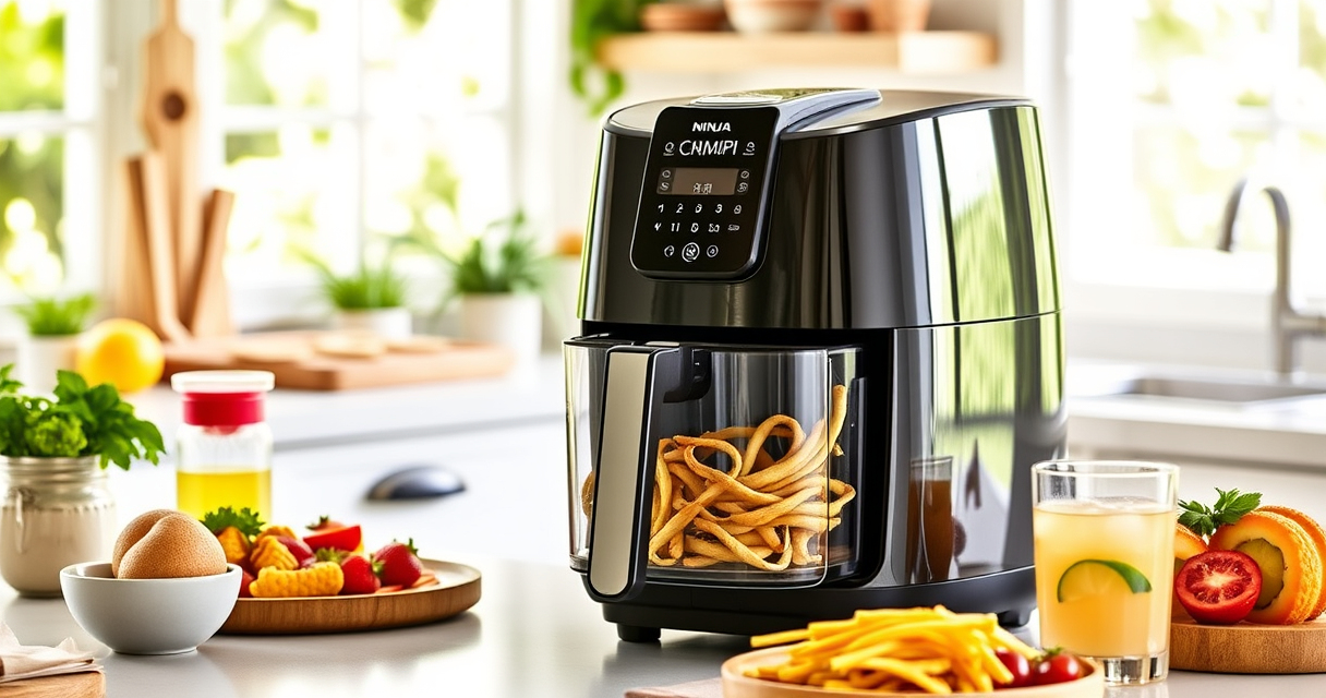 Summer Crispy Delights: How to Use the Ninja Crispi 4-in-1 Glass Air Fryer for Perfect BBQ Sides