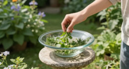I Saw TikTok Telling People To Put Herbs In Their Bird Baths... But Is It Actually A Good Idea?