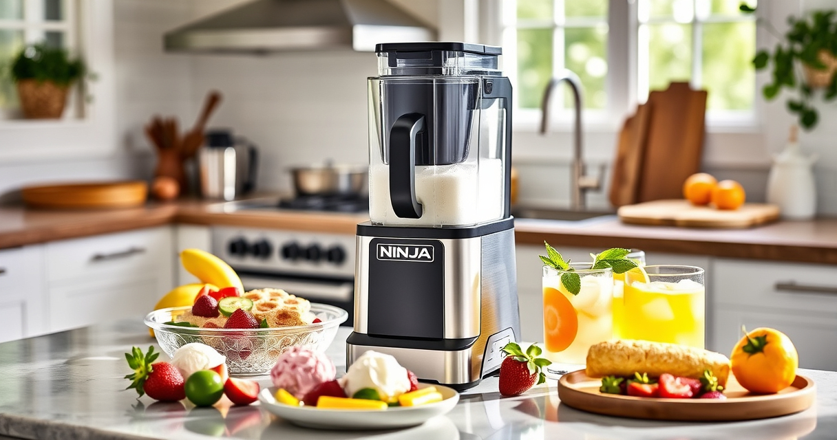 Ninja CREAMi Deluxe Ice Cream Maker: The Ultimate Summer Frozen Treats Machine