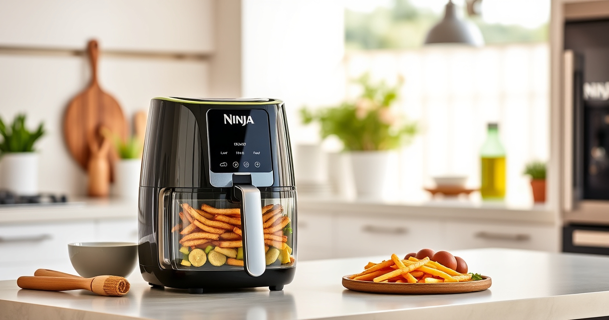 Ninja Crispi 4-in-1 Glass Air Fryer: Summer Outdoor Cooking Made Easy