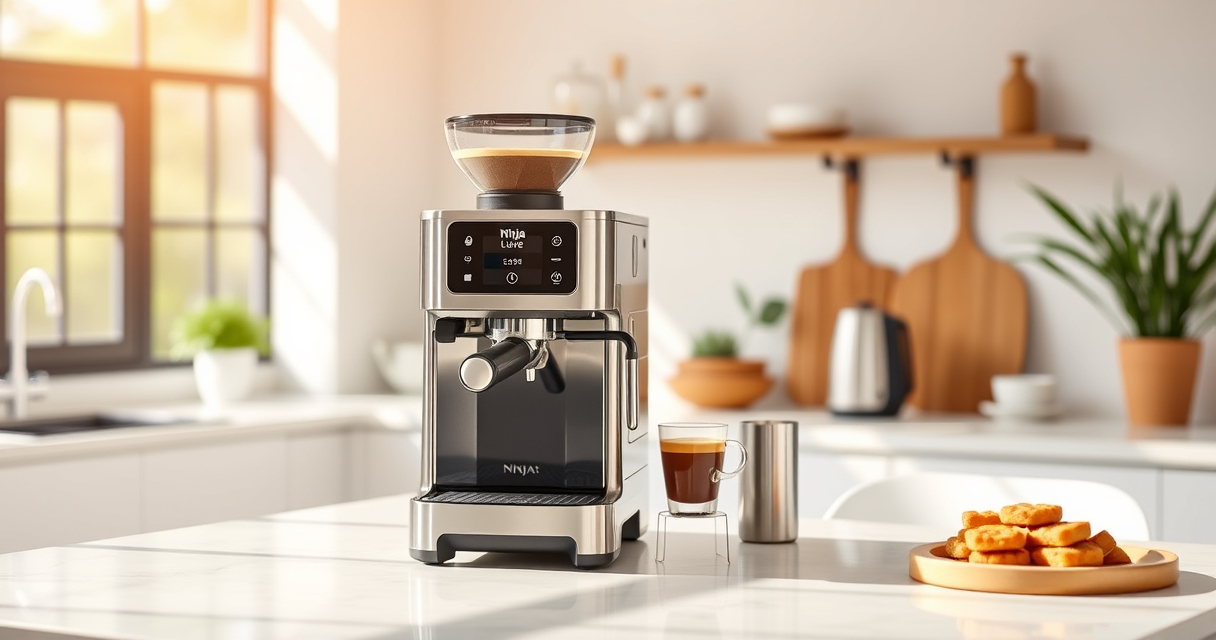Ninja Luxe Café Pro Series: Summer Coffee Masterpiece for Your Garden