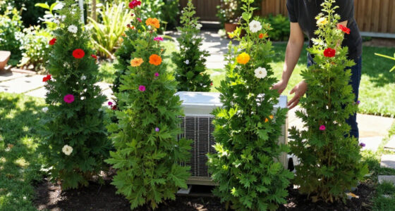 These 5 Fast-Growing Plants Hide AC Units Beautifully And Reduce Sound – Without Blocking Airflow