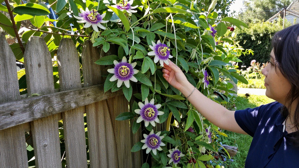 Why I Let My Passionflower Take Over My Fence (And It's Not Just Because It Looks So Good)