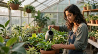Amal And George Clooney's Greenhouse Shows How To Create A Lush Container Garden In The Smallest Spaces