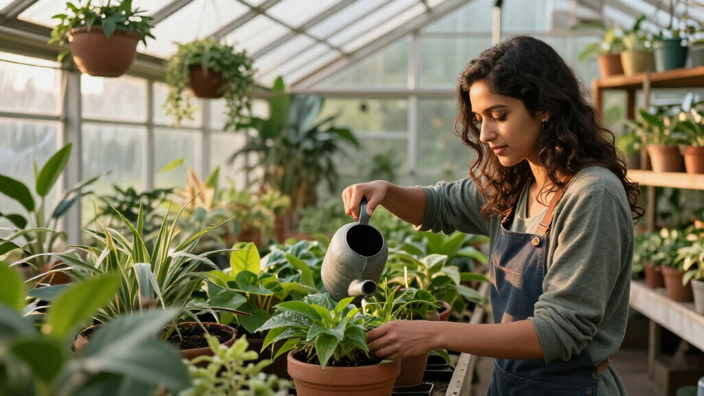 Amal And George Clooney's Greenhouse Shows How To Create A Lush Container Garden In The Smallest Spaces