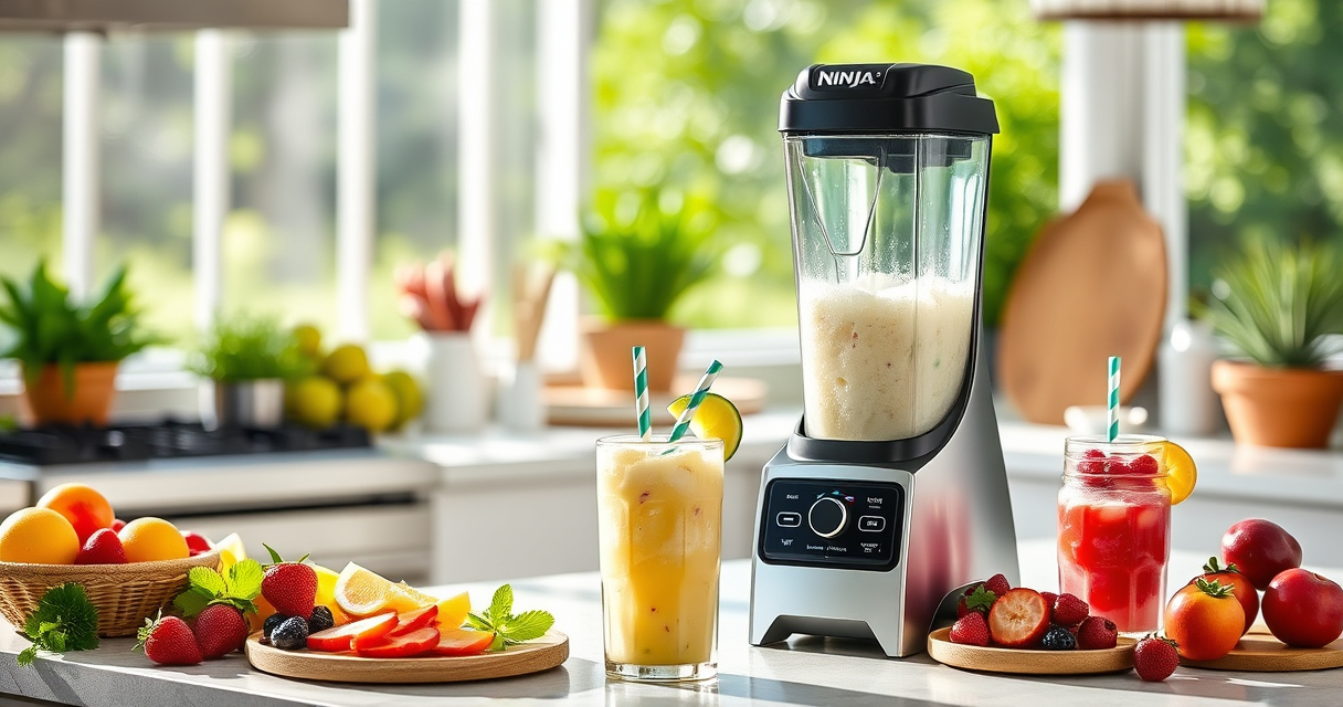 Beat the Heat: Creative Summer Recipes with the Ninja SLUSHi Twist