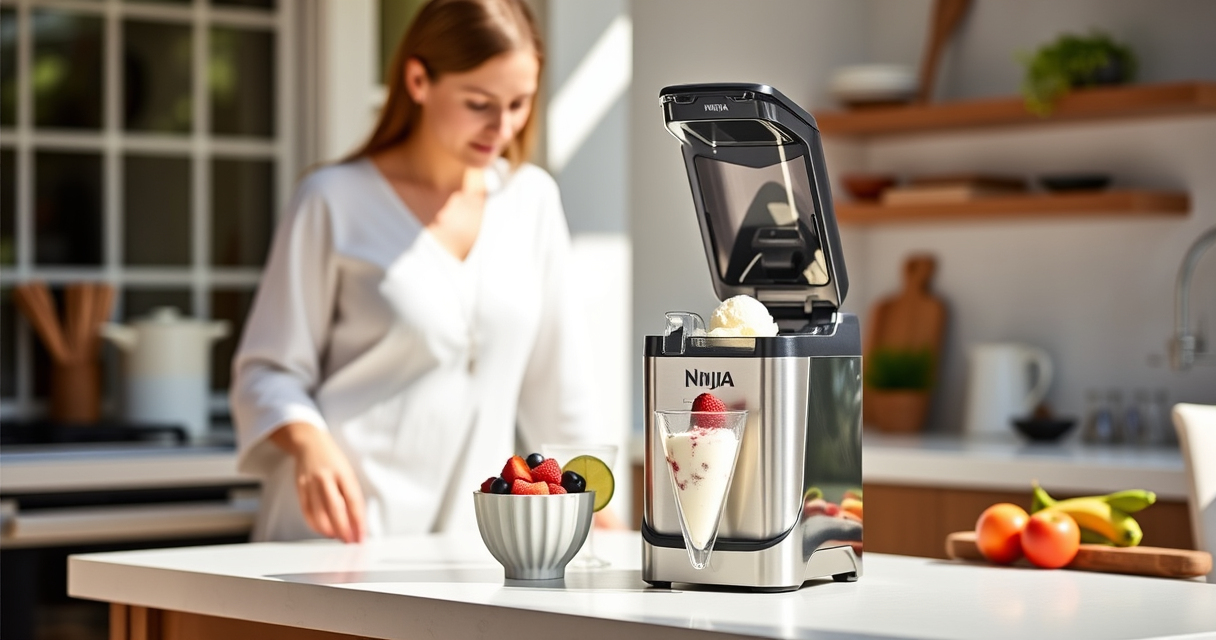 Beat the Heat with the Ninja CREAMi Deluxe Ice Cream Maker