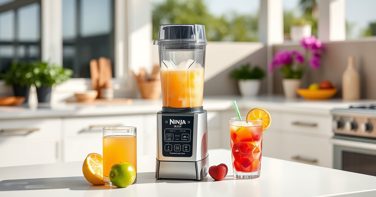 Beat the Summer Heat with the Ninja SLUSHi Twist Frozen Drink Maker