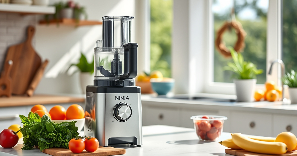 Beat the Summer Rush: Ninja Food Processor for Fresh, Fast Meals